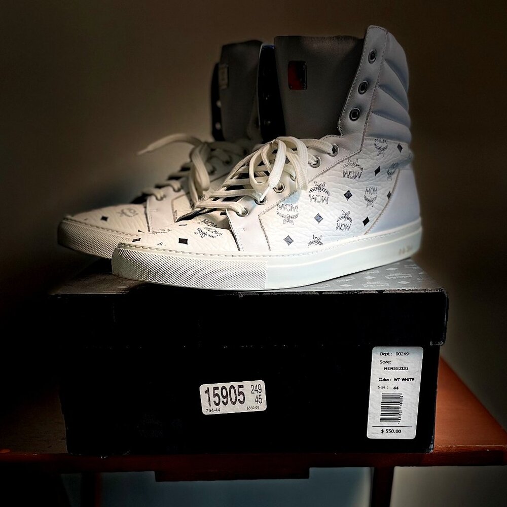MCM High Top Sneakers